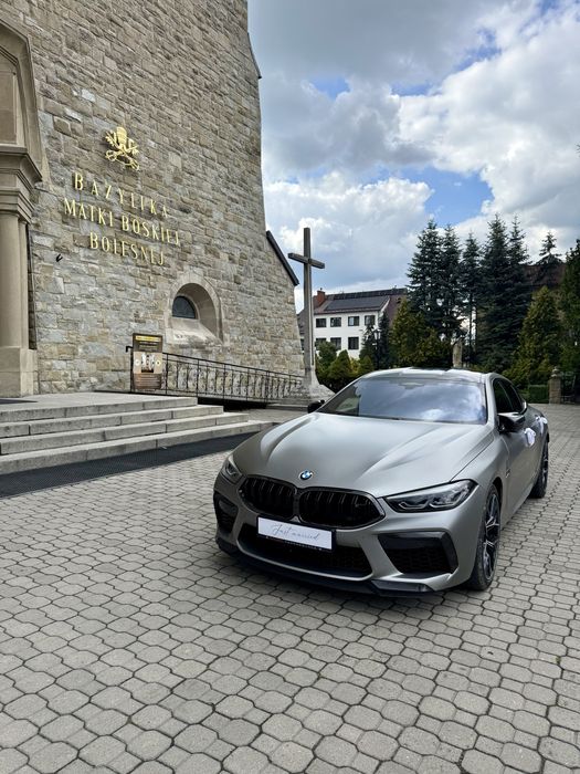 Auto do ślubu BMW M8 z kierowcą
