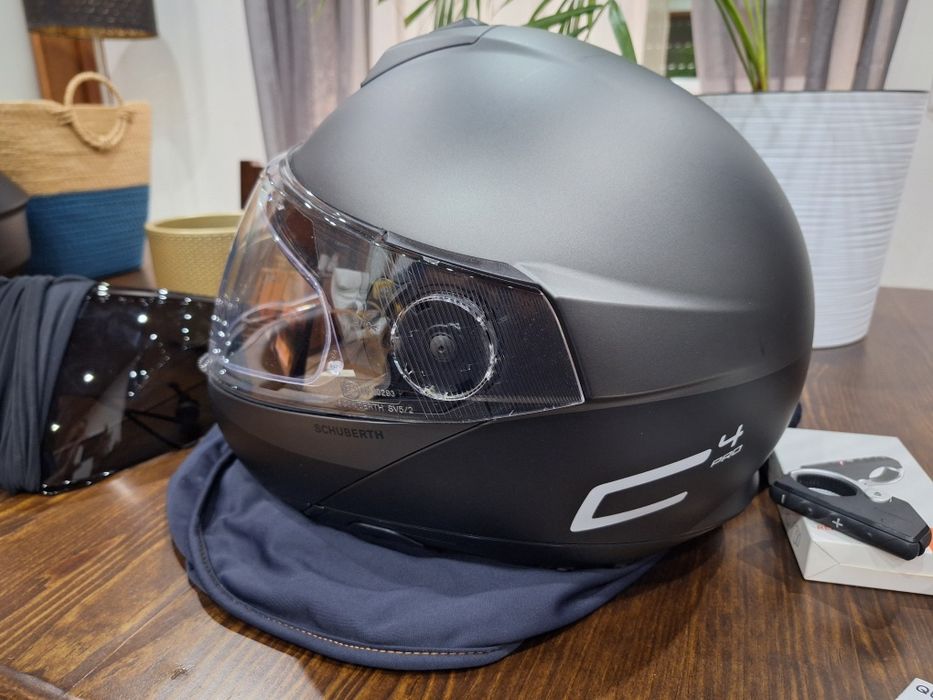 Capacete schuberth c4 pro - sc1 e controlo remoto