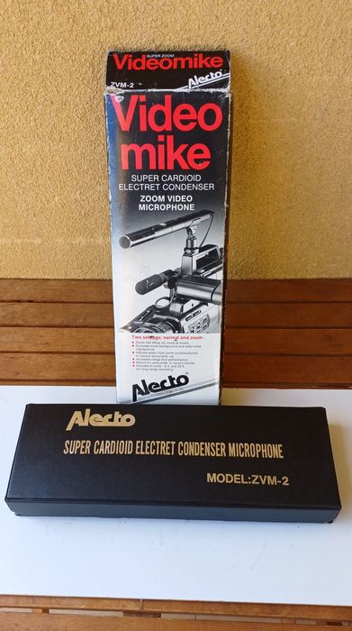 Mikrofon do kamery kamera video wideo Alecto