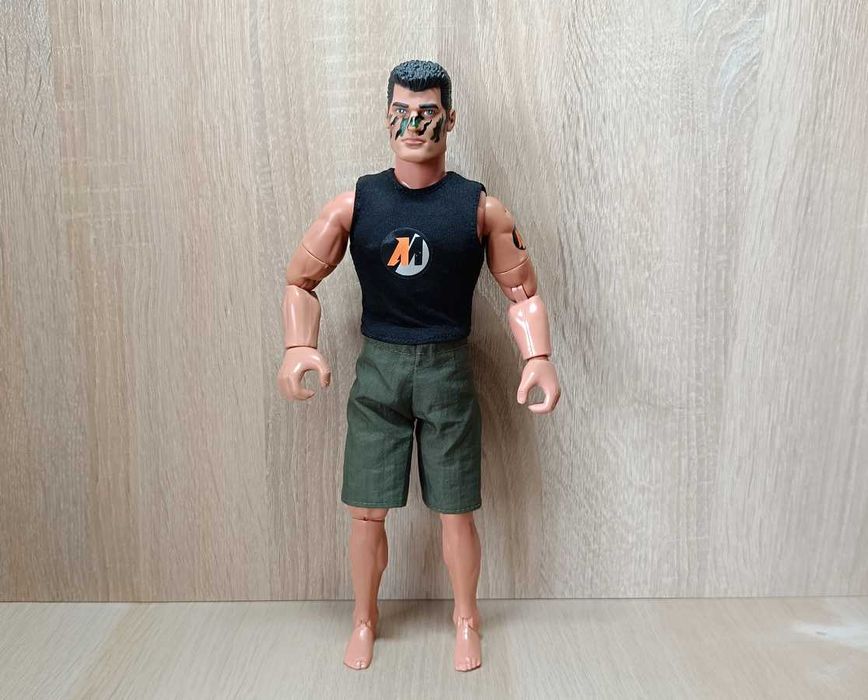 Unikat duża figurka Асtion Man *Camo Atak*. Hasbro 1994