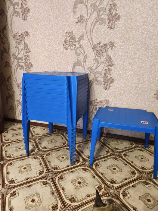 Стіл пластік для пікніка 50см на 55, висота 45