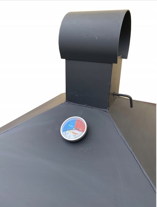 Wędzarnia stalowa  solidna z paleniskiem – gotowa do użytku!