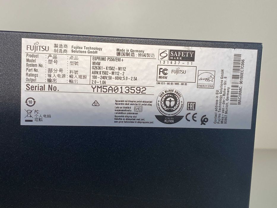 Комп'ютер для навчання  Fujitsu P556 i3-6100 ddr4 8Gb  HD 530 2Gb .FS