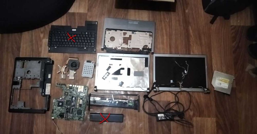 ноутбук Dell Studio 1535, по запчастинам
