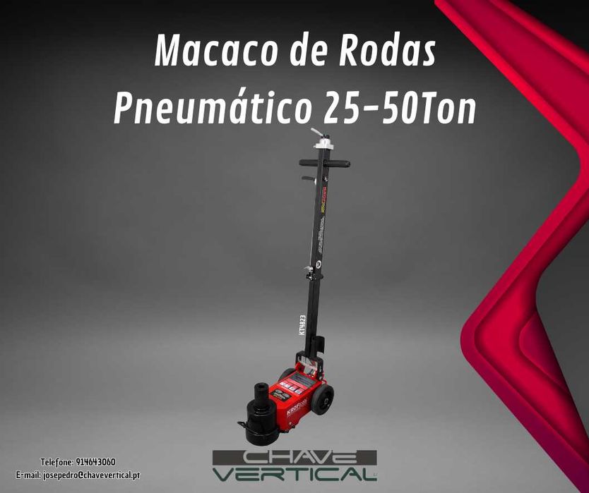 Macaco de Rodas Pneumático 25-50Ton   JR19
