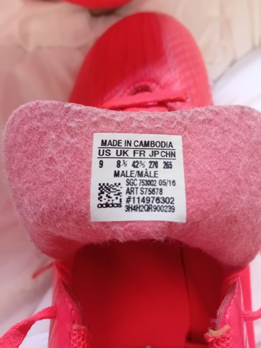 NOVAS Sapatilhas futebol Adidas X 16.4 FG originais, em excelente estado de conservação (conforme visível nas fotos da sola e pitões, sem  desgaste).