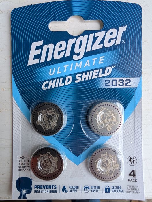 Батарейки Energizer Ultimate Lithium CR2032 (4 шт). Цена за 4 шт