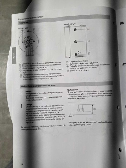 Bojler firmy Viessmann- model Vitocell 100-W, 100 l