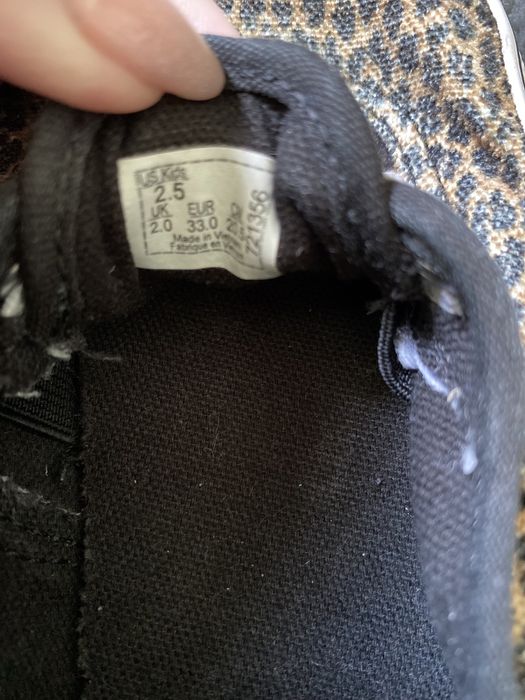 Vans buty, trampki panterka  rozmiar 33