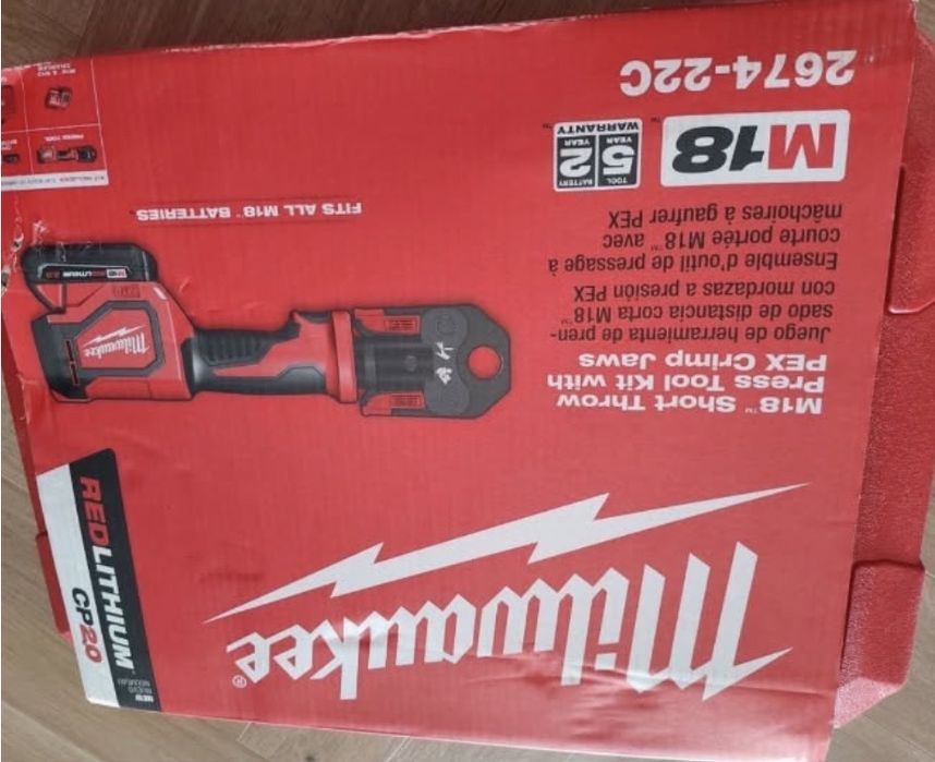 Zaciskarka Milwaukee