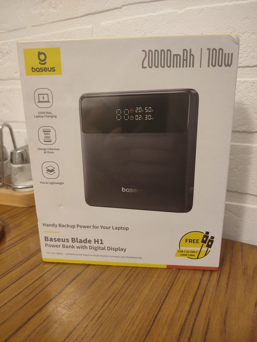 Powerbank  Baseus Blade H1 100W