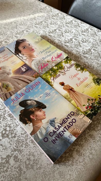 Coleção Livros de "Julia Quinn" - 4 Livros