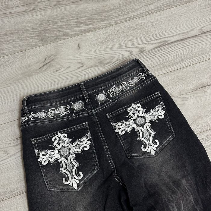 Джинсы affliction y2k клеш flared bootcut true religion