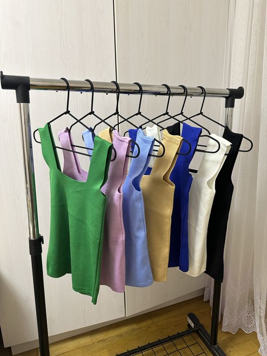 Майка в рубчик (7 кольорів)