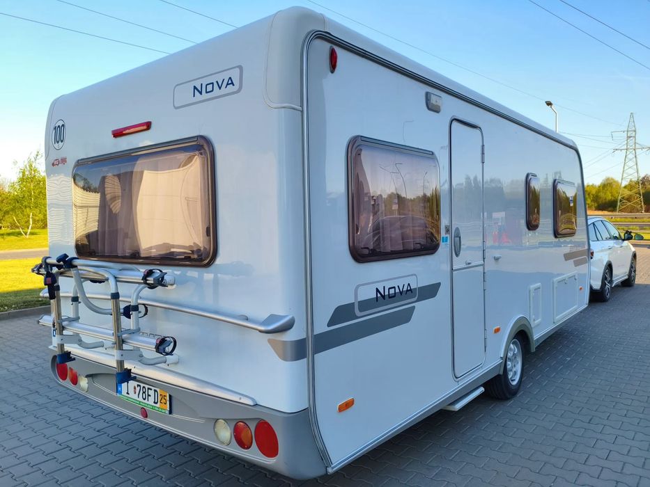 Hymer-Eriba  530, Mover, Przedsionek, Bagażnik rowerowy, Ultraheat, Super stan !!!