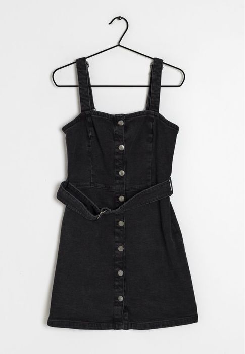 Джинсовый сарафан bershka