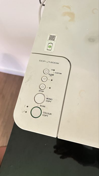 Brother DCP-J1200W, multifunções Wi-Fi (impressão, cópia e digitalização).