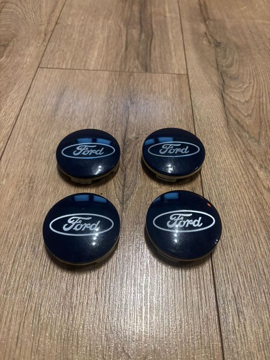 Ford dekielki,kapsle oryginalne 4szt  ,60mm , granatowe