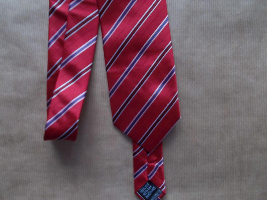 LORENTZO GUERNI, Designerski, Nowy Krawat Jedwab, Szwajcaria