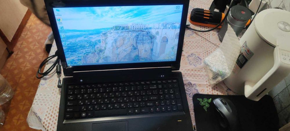 Ноутбук 15,6 Lenovo CoreI5-2520M_8Gb_128Gb_250Gb_HDCameraWin10Pro