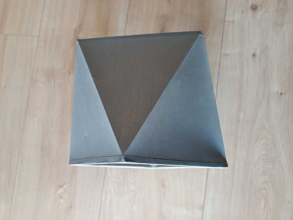Abażur (2 szt.) diament szary do lampy wiszącej / stojącej