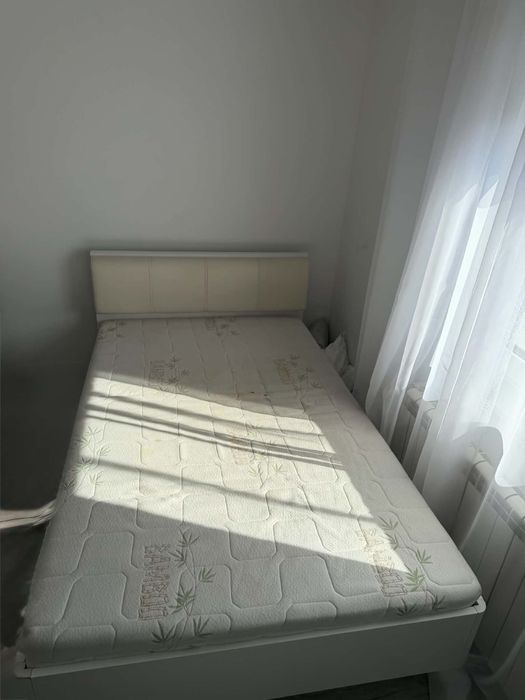 Lozko biale 140x200