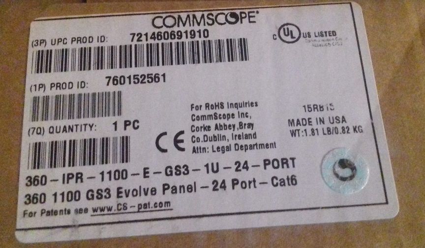 Patch Panel 24 PORT