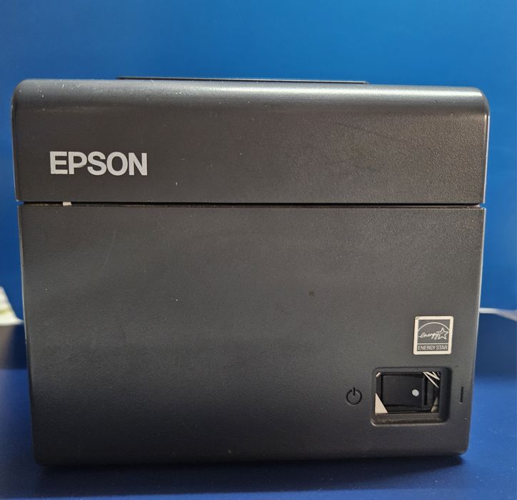 Impressora térmica modelo TM-T20+rolos papel térmico