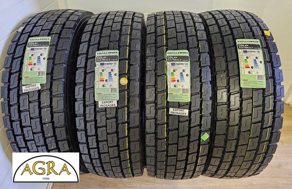 315/70R22.5 (950netto) CHALLENGER  opona napęd NOWA opony INDIA tył