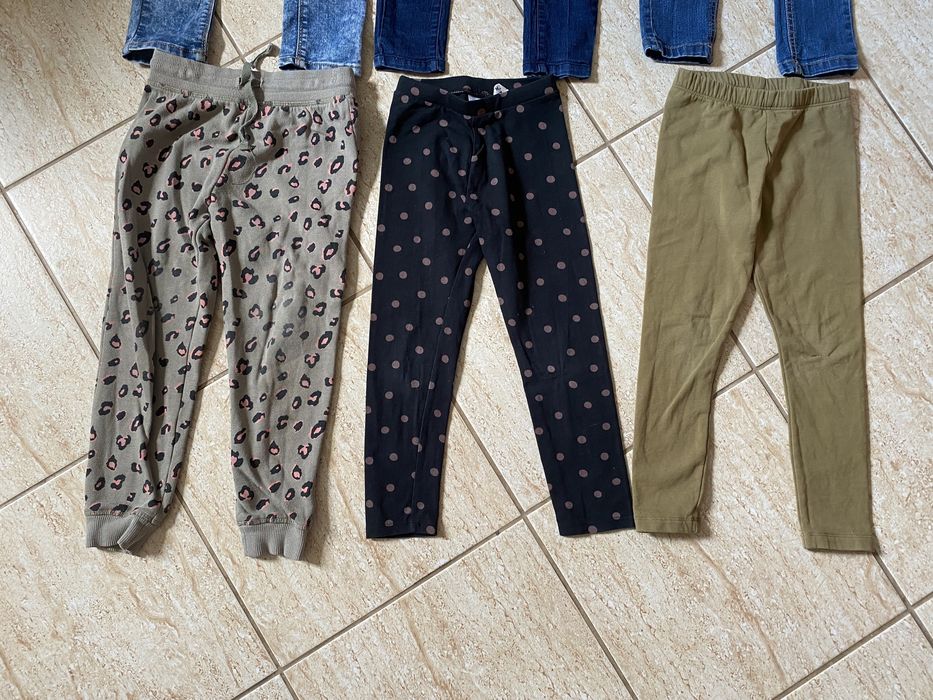Spodnie legginsy Zara next r.116