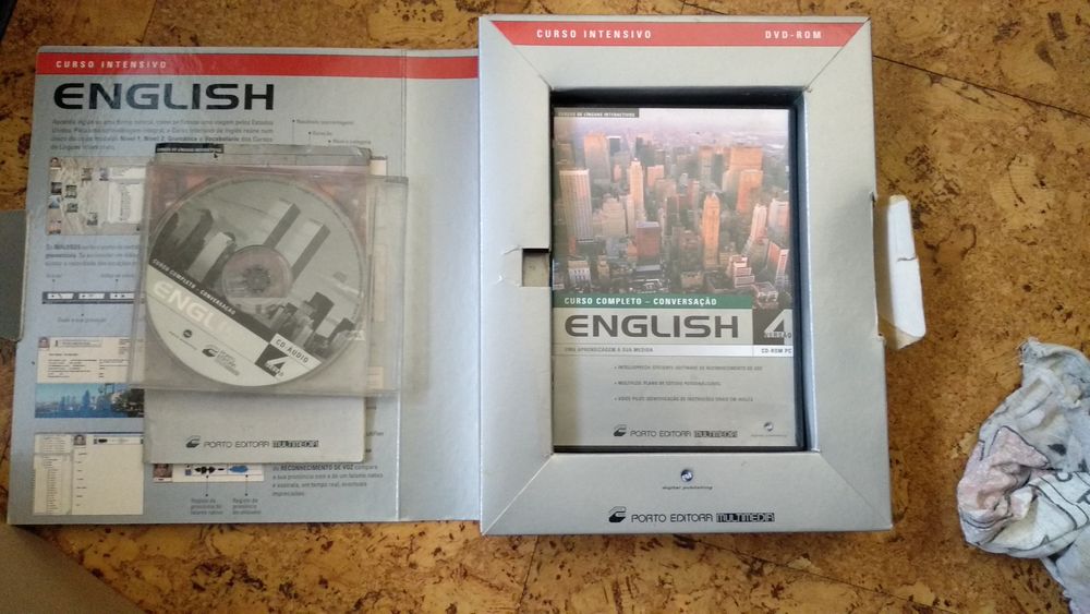 Curso intensivo English - versão 4 em DVD-Rom