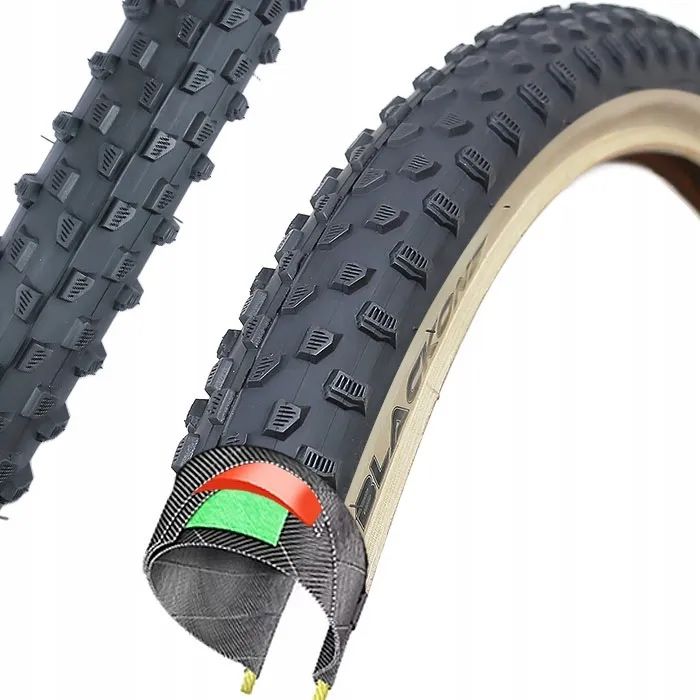 Dwie opony BlackOne 29x2.10 Rapid Ray Jet 60TPI