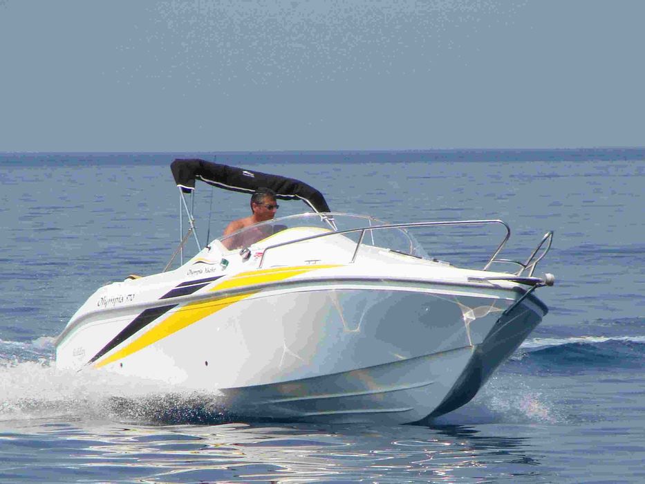 OKAZJA powystawowa Łódź motorowa OLYMPIA 570 z MERCURY 60 km