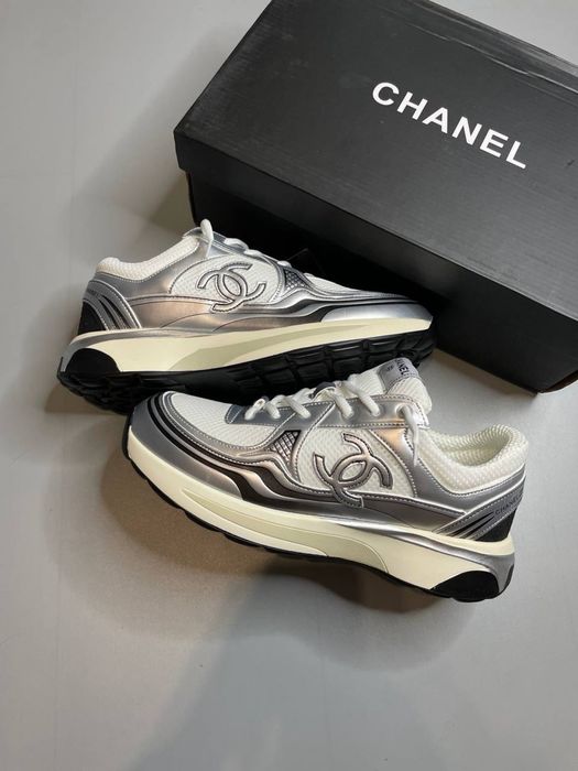 ‼️РОЗПРОДАЖ‼️Кросівки Chanel runner / Chanel кросівки / кросівки Шанель