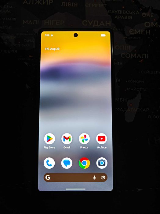 Google Pixel 6a 6/128GB | Чохол, плівка, зарядне, кабель