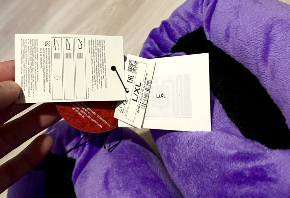 Kapcie Pokémon Gengar