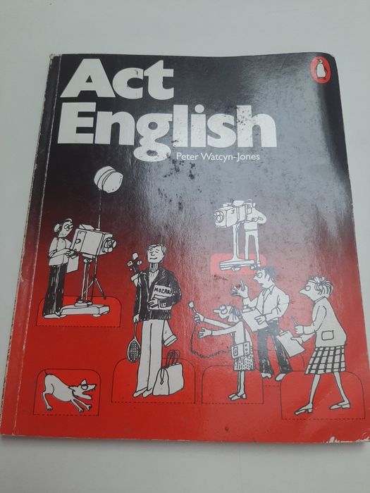 Livro 1978 de coleçao raro Act english peter watcyn jones