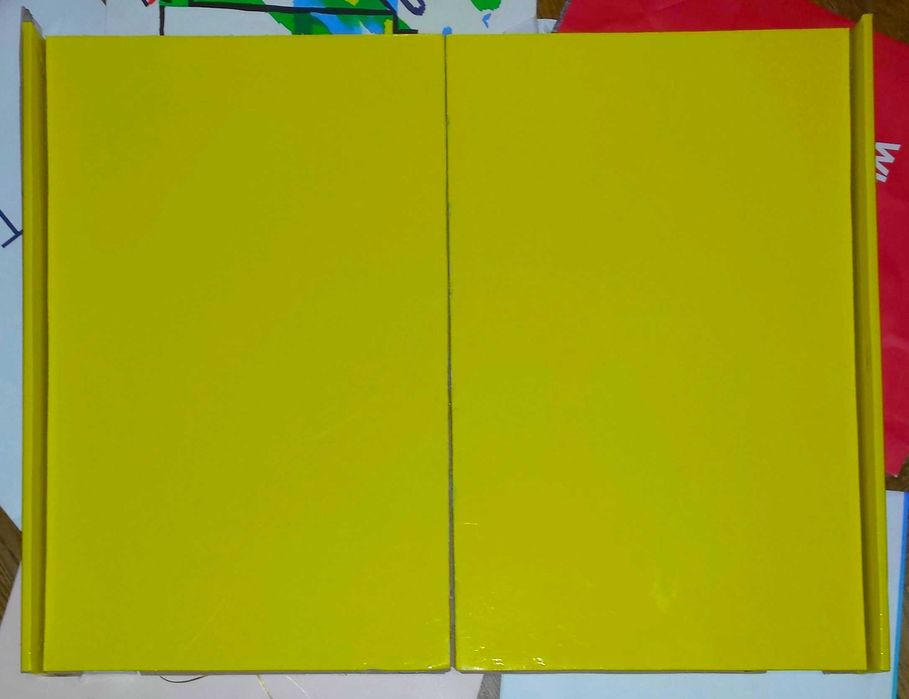 Лот Фотофон для фото жёлтый бумажный толстый картон