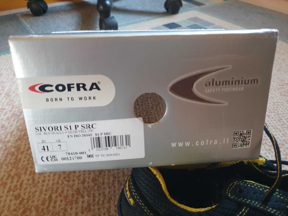 Półbuty ochronne COFRA SIVORI S1 P SRC rozm. 41 NOWE