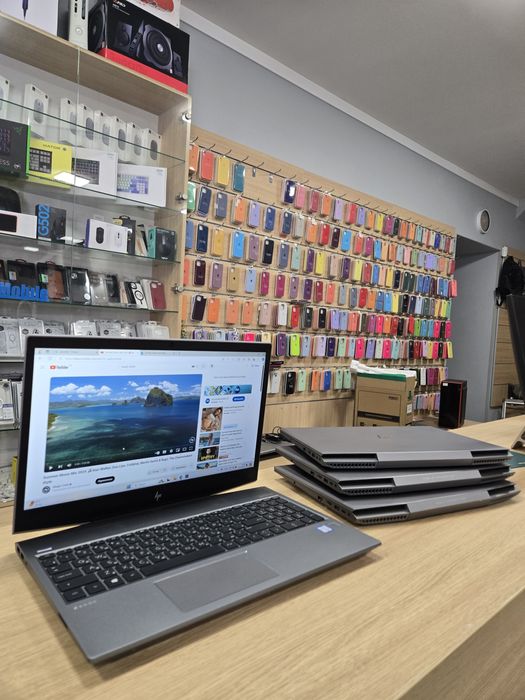 Потужній/Як нові/Батарея 100%-8годин YouTube/HP zbook 15v/i5/16/ssd/IP