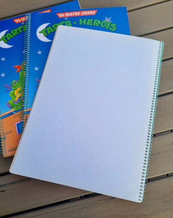 TMNT Teenage Mutant Ninja Turtles Tartarugas Ninja cadernos escolares