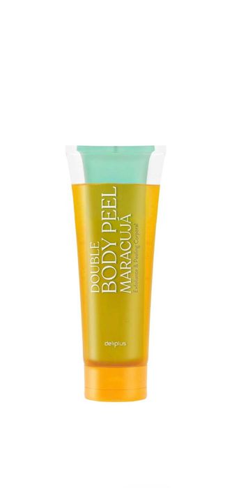 Exfoliante y Peeling. Podwójny peeling do ciała z Maracuja. Deliplus
