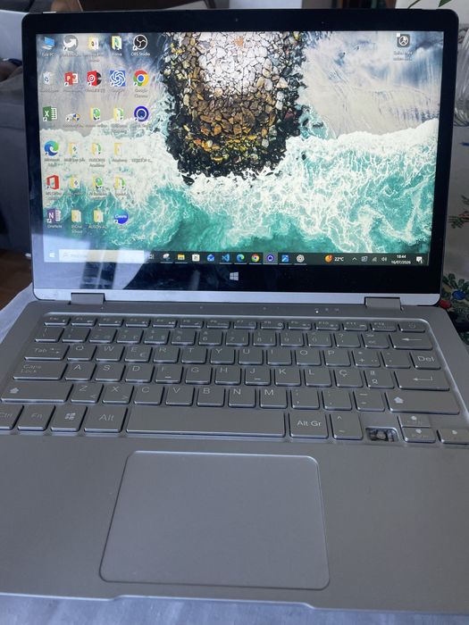 Portátil 2 em 1 Tátil | Intel Celeron | SSD 128GB | Windows