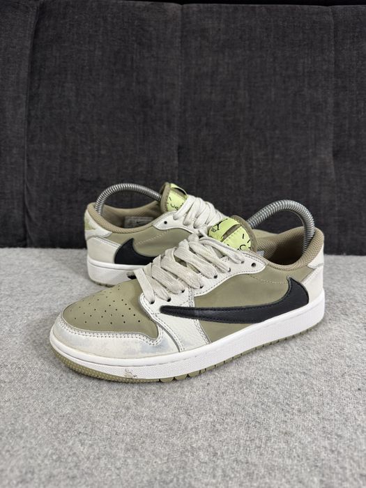 Nike Air Jordan 1 Low Travis Scott Golf Neutral Olive Cactus Jack Sneakers size 38 buty sportowe sneakersy