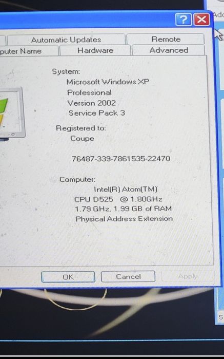 Міні ПК  Intel Atom D525 1.80GHz/2Gb/HDD 160Gb  Wireless