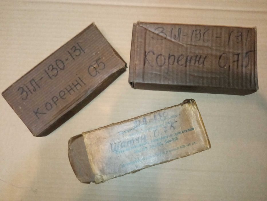 в - ші газ 20 21 24 69  53 66заз 968 зіл 130 131 кільця зіл 130  131