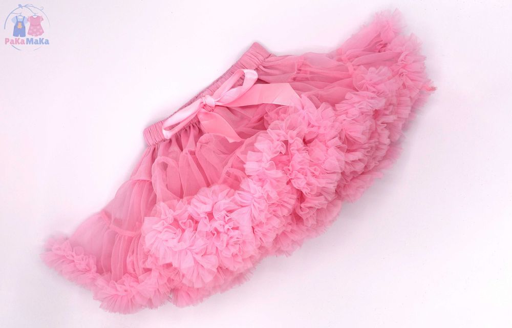 Spódniczka TUTU puszysta jasny róż rozmiar 122/128