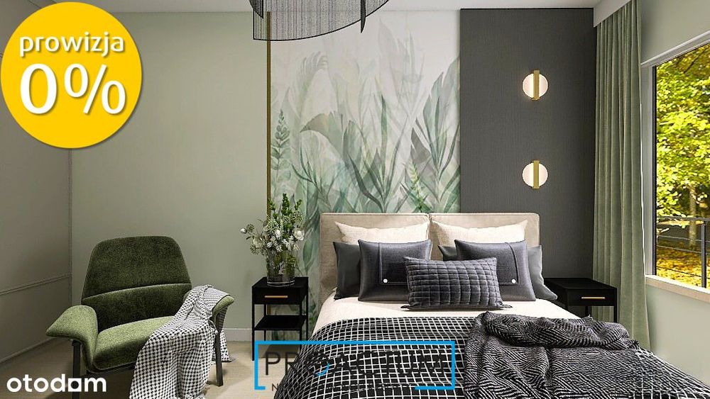 84m2, Penthouse z tarasem 45 m2, hala, podłogówka!