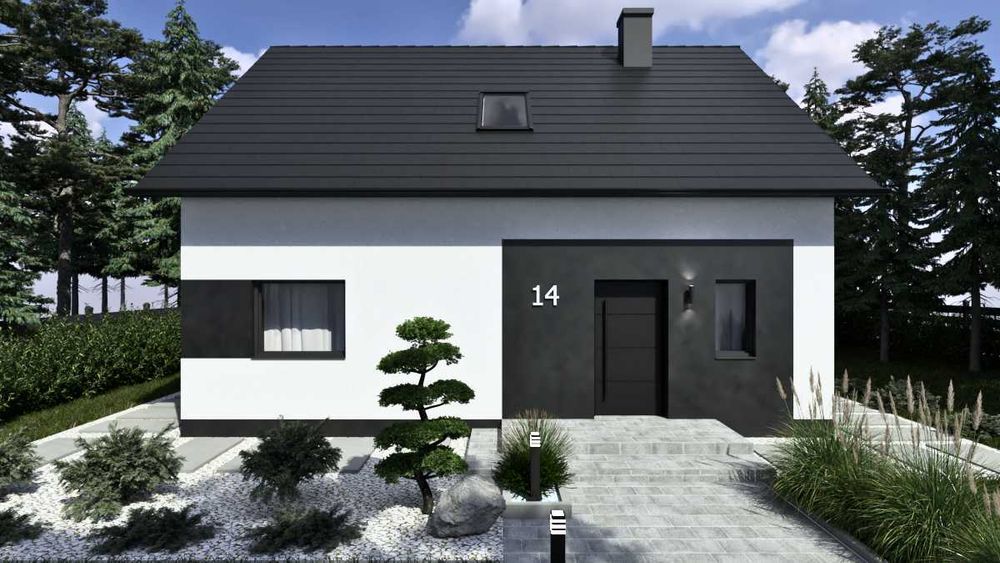 Dom na Twojej działce, 136m2, stan deweloperski, materiał + robocizna