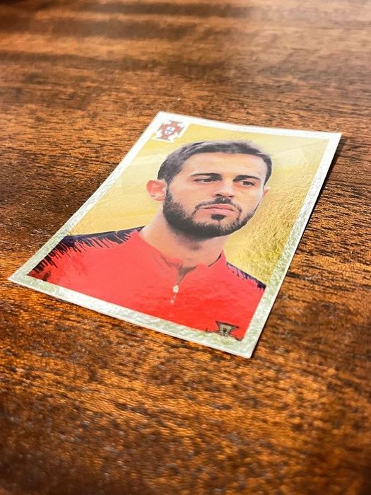 Cromo Prateado Bernardo Silva N.º 87